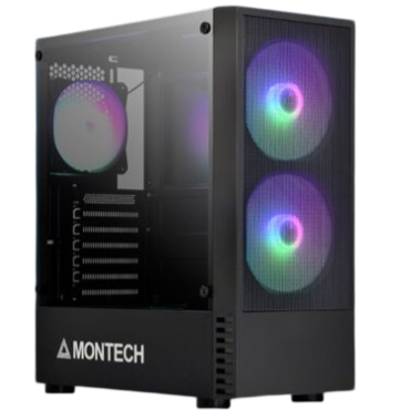 CASE MONTECH X2 PLUS BLACK