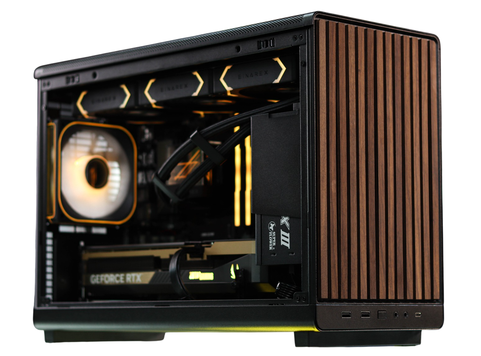 CASE LIAN LI DAN A3 WOODEN BLACK