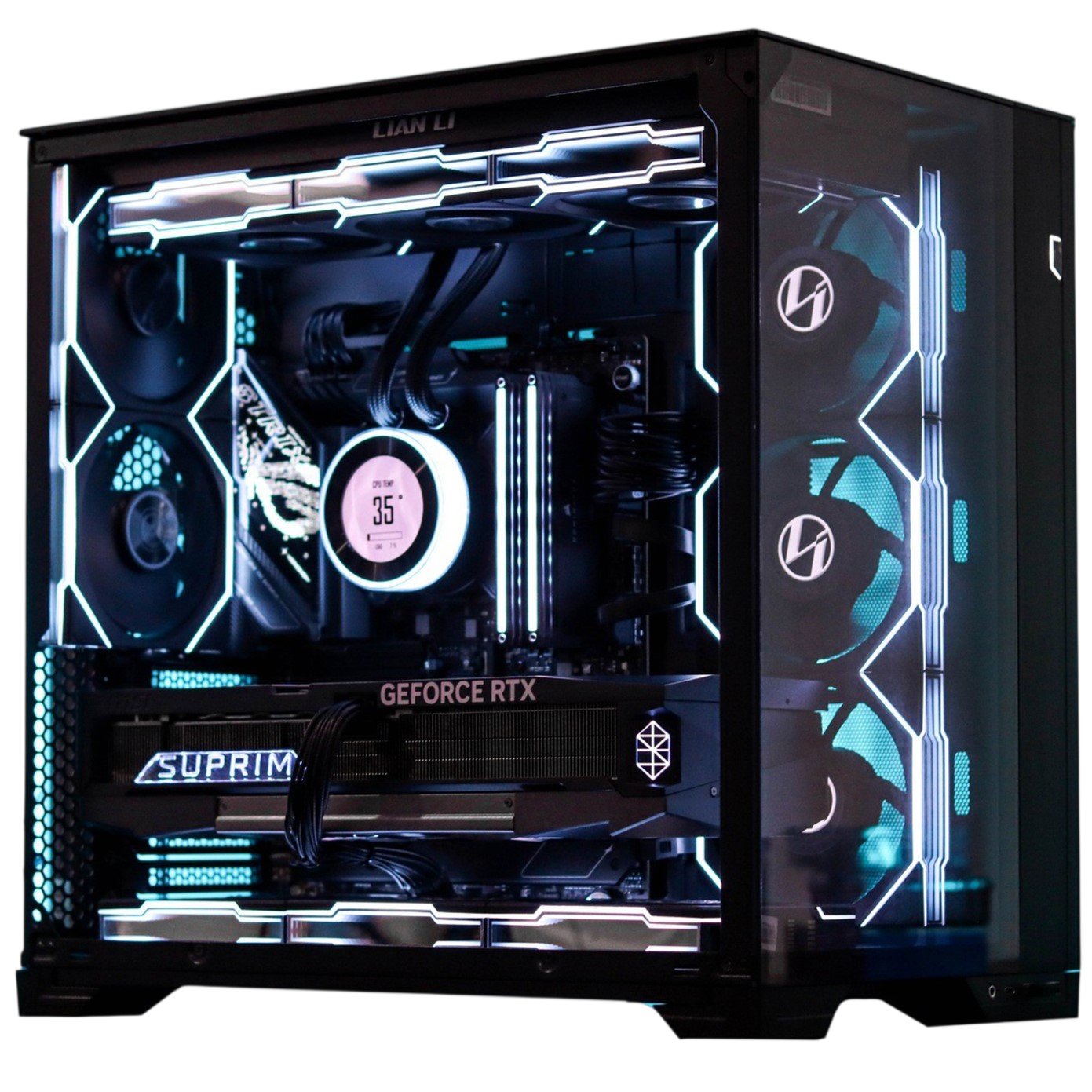 CASE LIAN LI O11 VISION COMPACT BLACK