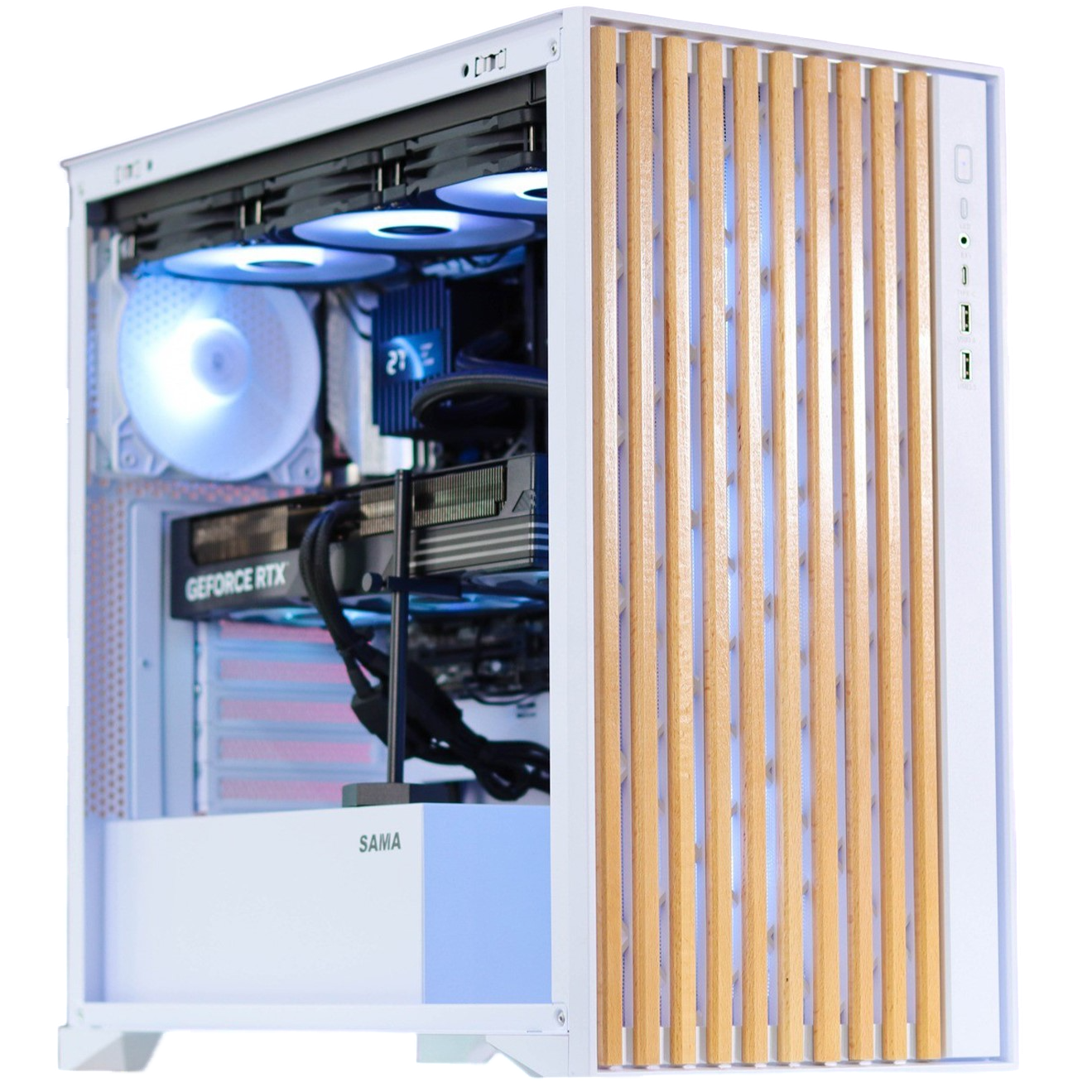 CASE SAMA V-NATURE WHITE