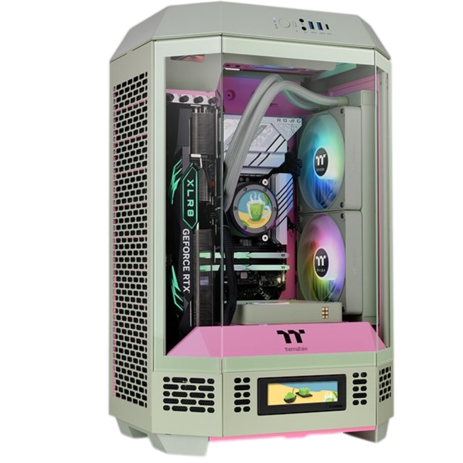 CASE THERMALTAKE THE TOWER 300 MATCHA PLUM